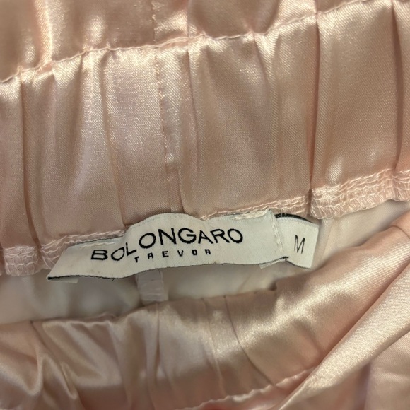 Bolongaro Trevor silky pink 2pc pajama set | M - Picture 7 of 8